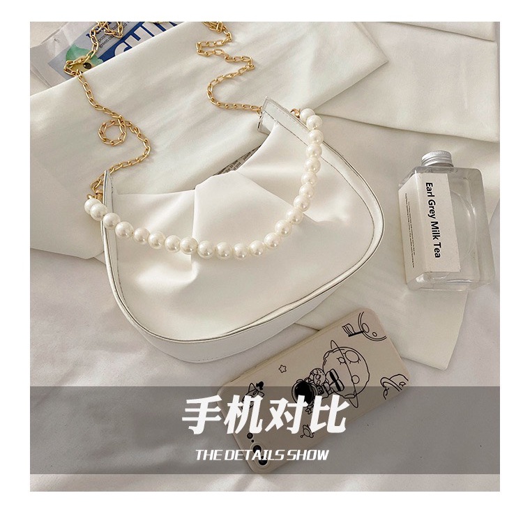 Túi Xách Nữ Trắng Đeo Chéo Thanh Lịch Kiểu Pháp Xu Hướng Năm 2022