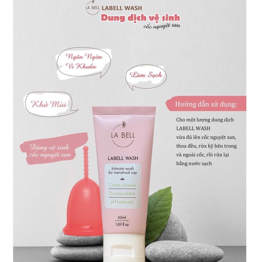 &lt;hoả tốc&gt; DUNG DỊCH VỆ SINH CỐC NGUYỆT SAN - LABELL WASH
