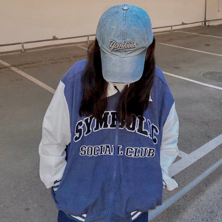 Áo bomber nhung tăm, Áo bomber nữ cổ bẻ có khóa form rộng unisex STORE AK04 | BigBuy360 - bigbuy360.vn