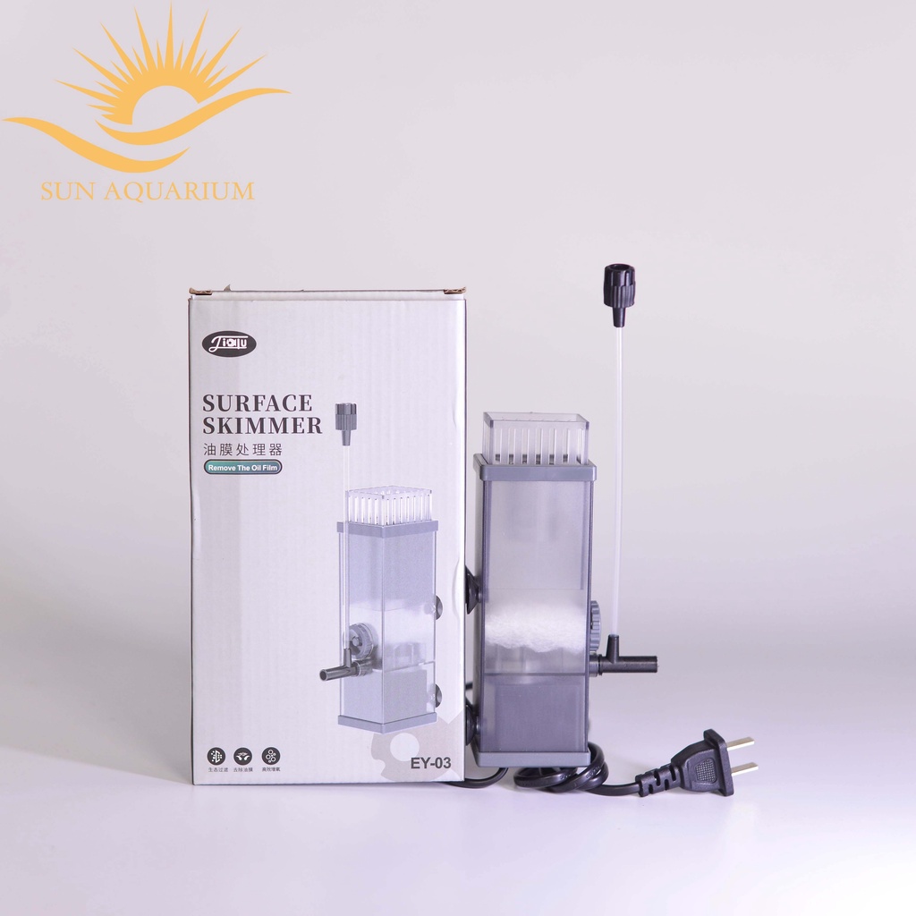 Lọc Váng Sunsun Jy03 Và Jy02 Cho Bể Thủy Sinh, Cá Cảnh - Sun Aquarium