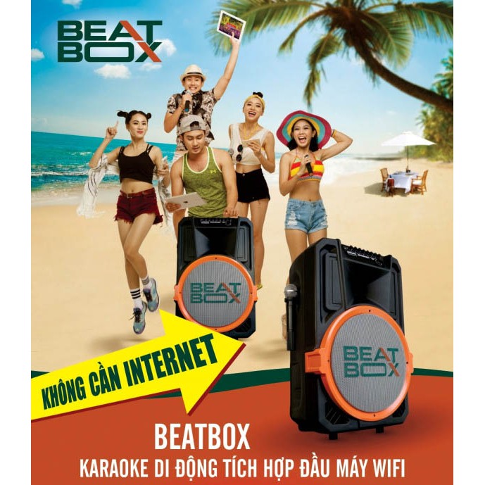 Loa kéo ACNOS Beatbox KB39U (Đen)