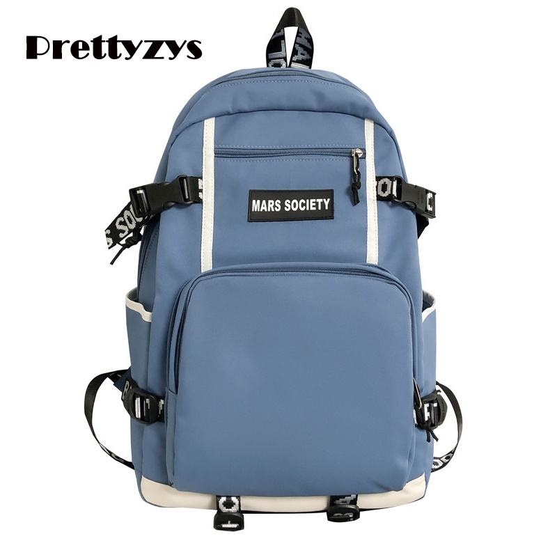 Ba lô Prettyzys 15.6inch sức chứa lớn phong cách Hàn Quốc dành cho học sinh nam nữ