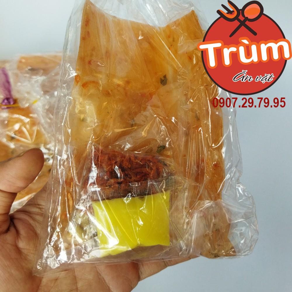 Bánh tráng bơ dẻo tôm thơm ngon