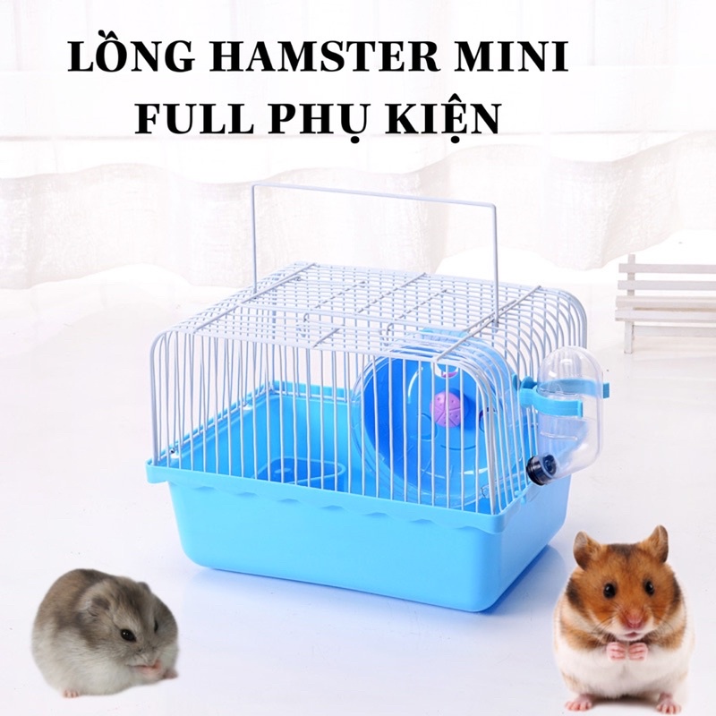 LỒNG HAMSTER MINI FULL PHỤ KIỆN