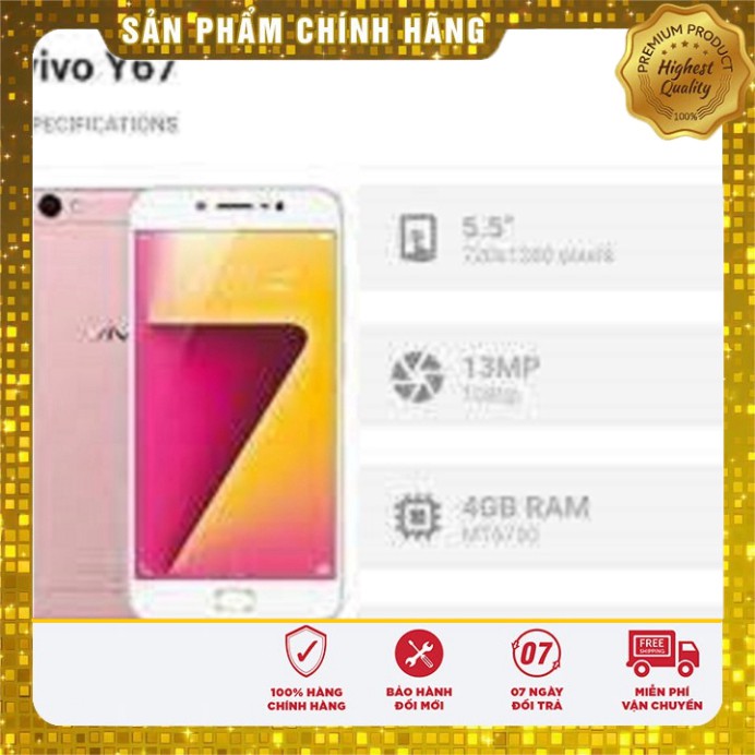 SALE '' Đánh LIÊN QUÂN mượt '' điện thoại Vivo Y67 2sim 4G/32G zin CHÍNH HÃNG, bảo hành 12 tháng