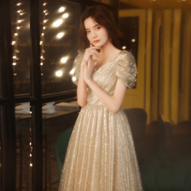 Đầm Dạ Hội Dáng Dài Thanh Lịch Cá Tính Phong Cách Mới 2022 Cho Nữ