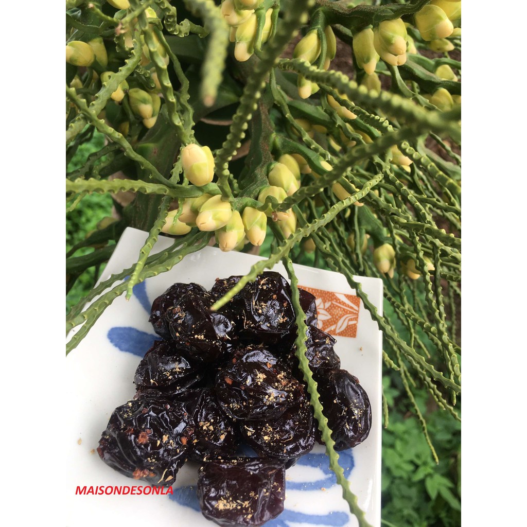 ô mai mận dẻo Sơn La ít đường hũ 300g 500gr không chất bảo quản