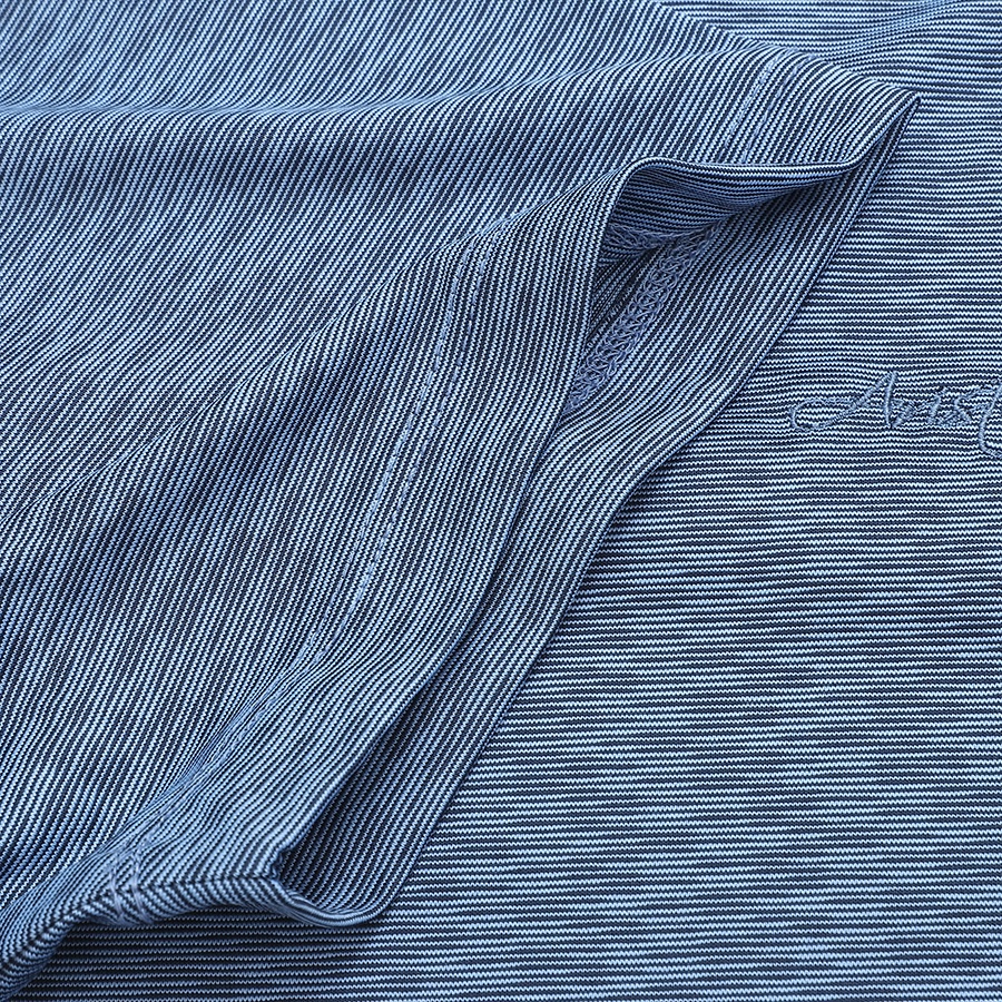 Áo Thun Nam Ngắn Tay Cổ Tròn ARISTINO ATS031S2 Phông T-Shirt kẻ ngang 3 màu lựa chọn Vải Polyester thể thao Dáng suông