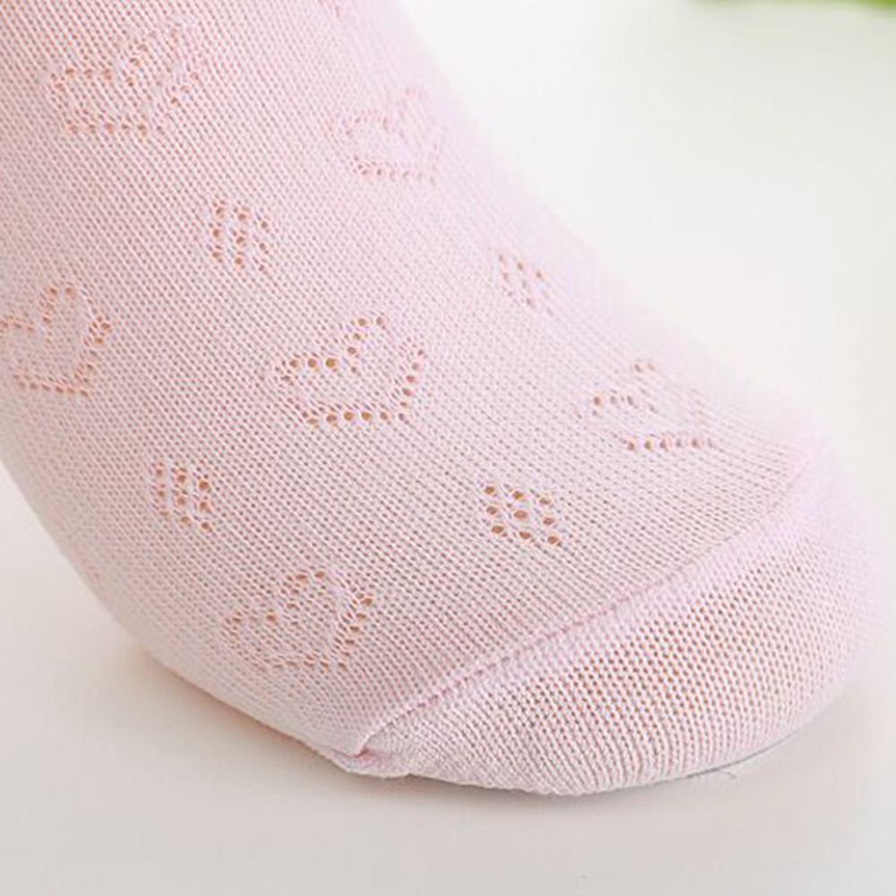 Vớ cotton cổ thấp phối ren nhún bèo thoáng khí thời trang xuân hè dành cho bé gái
