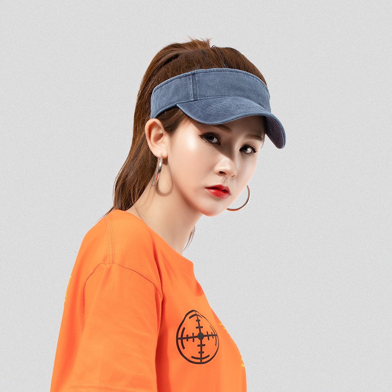 Mũ Lưỡi Trai denim Chống Nắng Hở Chóp Thời Trang Xuân Hè Dễ Phối Đồ