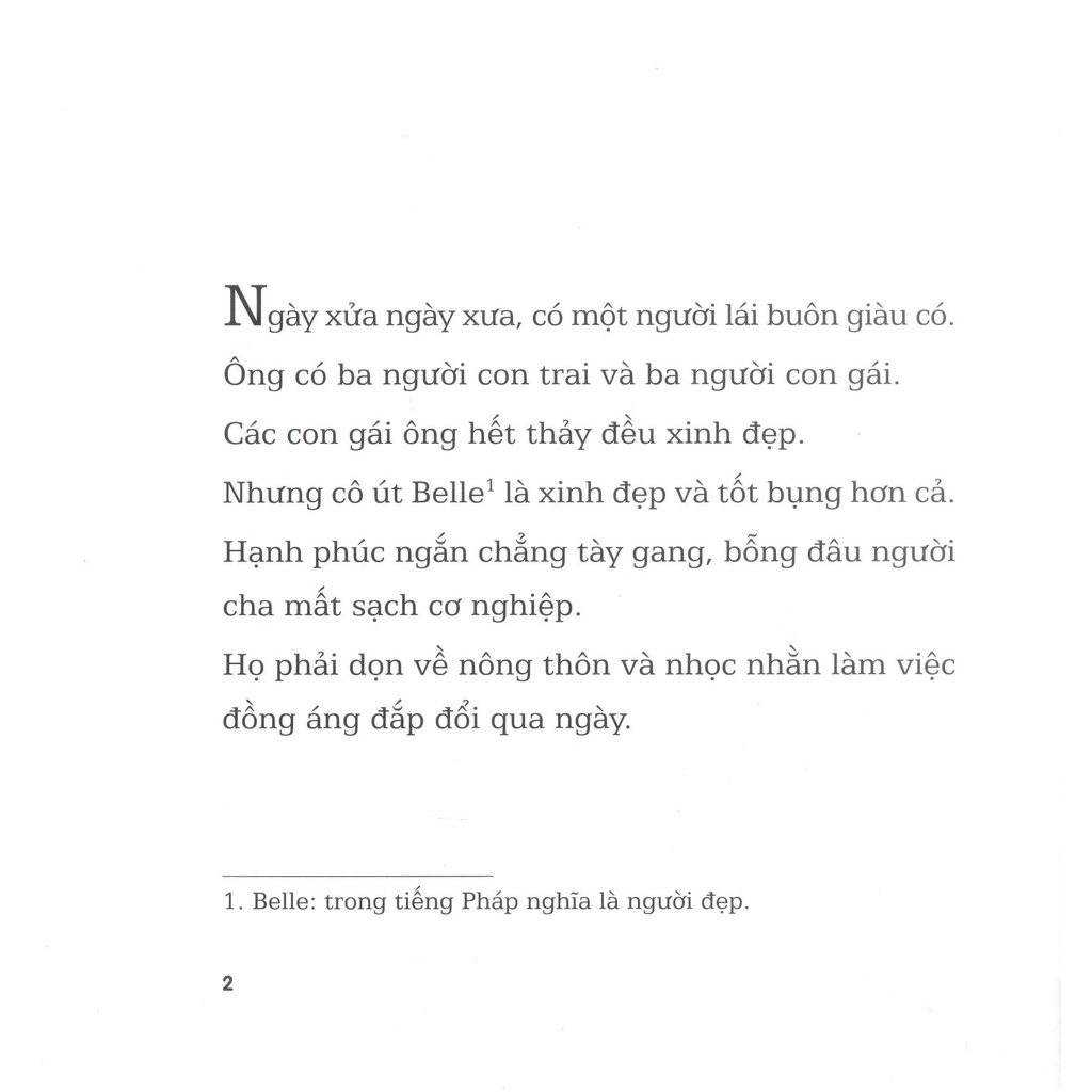 Sách - Ngày xửa ngày xưa - Người đẹp và quái vật