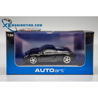 Xe Mô Hình Porsche Carrera Gt 1:64 Autoart (Đen)