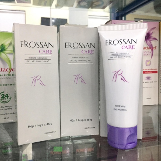 Gel vệ sinh phụ nữ EROSSAN CARE Tube 45gr