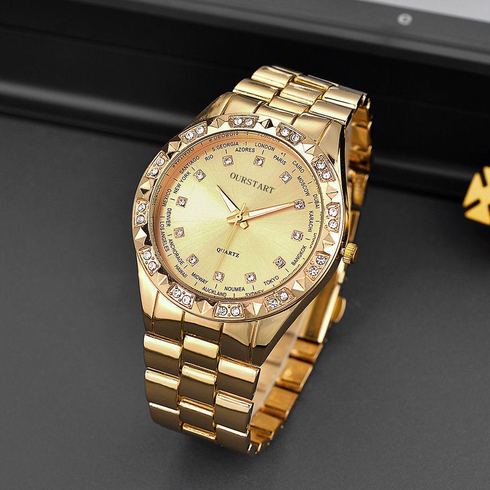 PATH Đồng Hồ Quartz Dây Thép Thời Trang Cho Nữ
