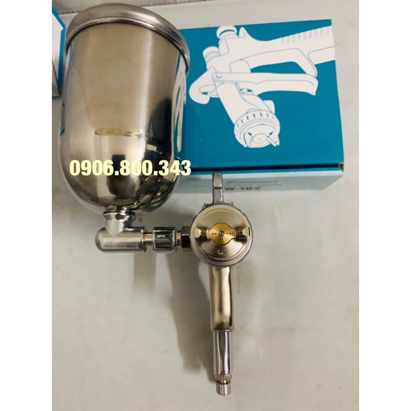 Súng Phun Sơn W102 KANAZAWA Đài Loan Kim béc 1.0mm