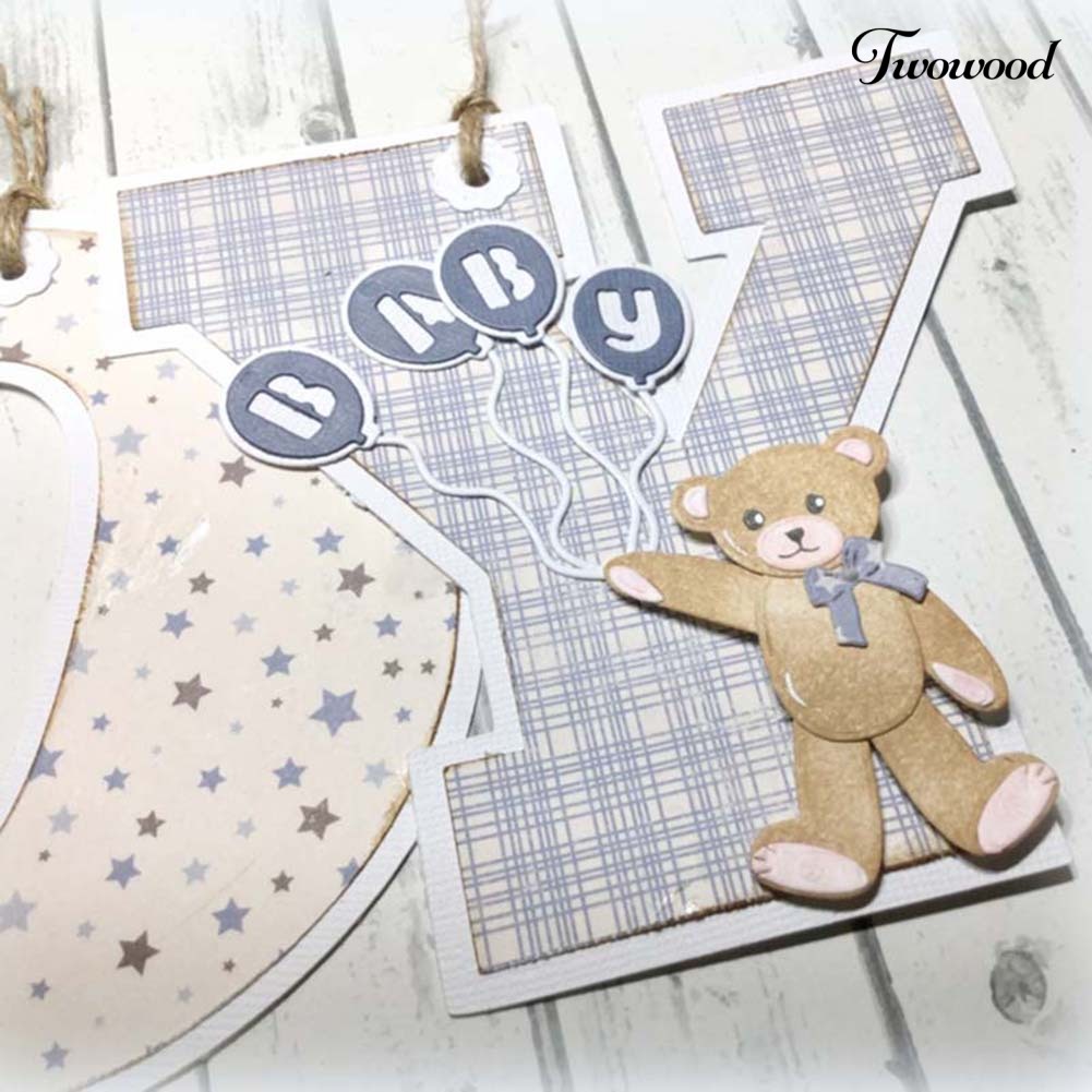 Khuôn Cắt Hình In Nổi Dùng Làm Scrapbook, Thiệp, Thẻ Ảnh