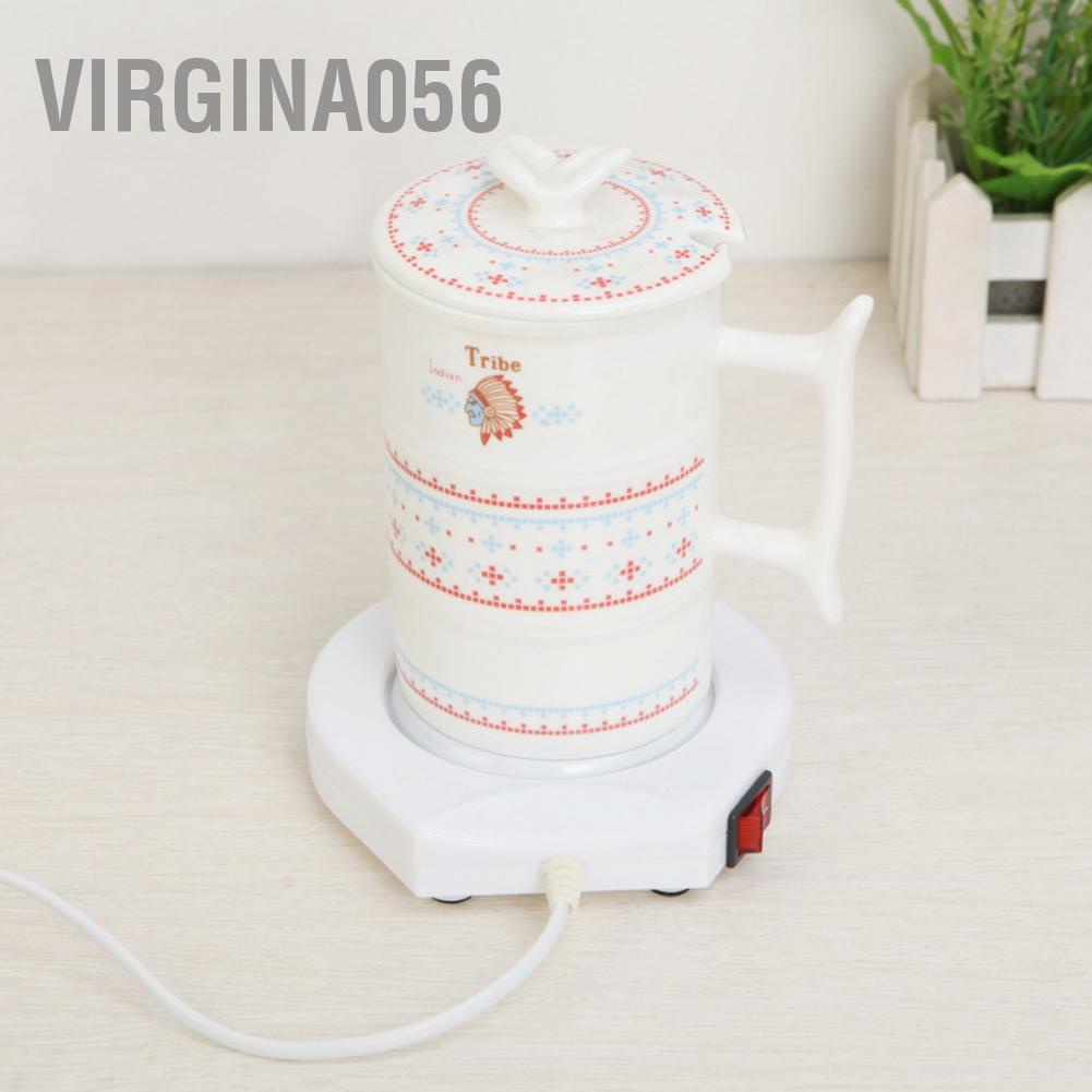 💯Hàng Hot😁 Đệm làm nóng bằng điện Máy hâm sữa cà phê Máy hâm sữa Tấm nhiệt độ không đổi Máy làm nóng sữa Phích cắm tiêu chuẩn của Trung Quốc 250V💖Hàng giao ngay💖Virgina056
