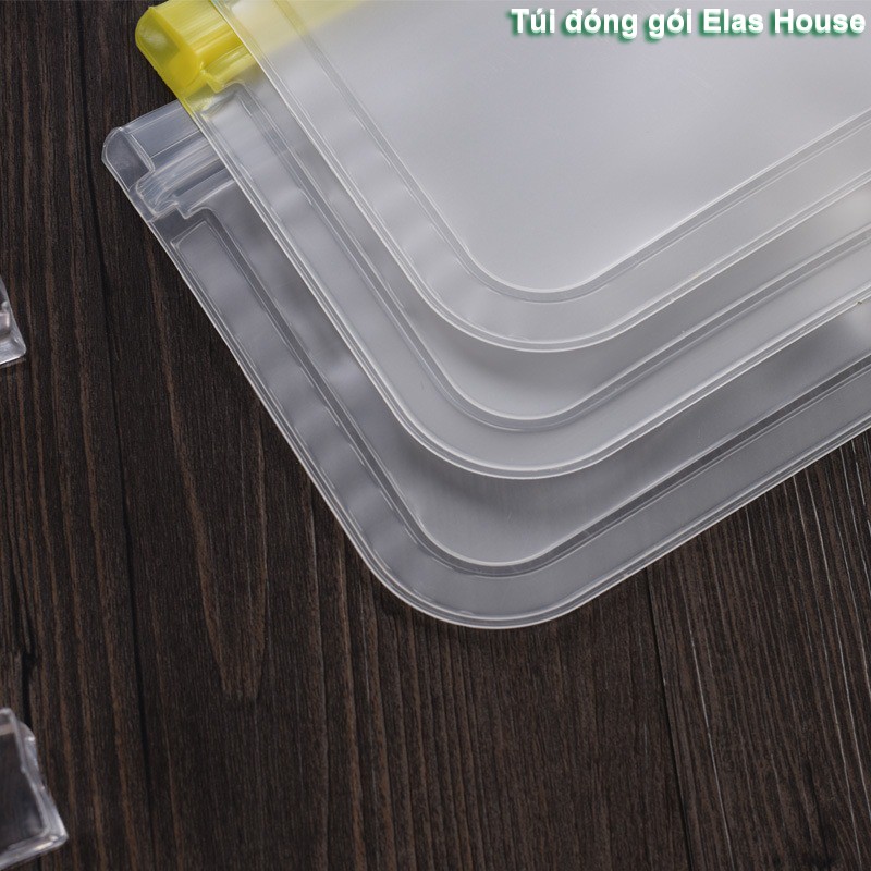 Túi Zip Bảo Quản Thực Phẩm Elas House Túi Zip Mini Bảo Quản Thực Phẩm Tái Sử Dụng Trong Tủ Lạnh