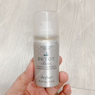Dầu gội khô thải độc Drybar Detox Clear Invisible Dry Shampoo 10gr