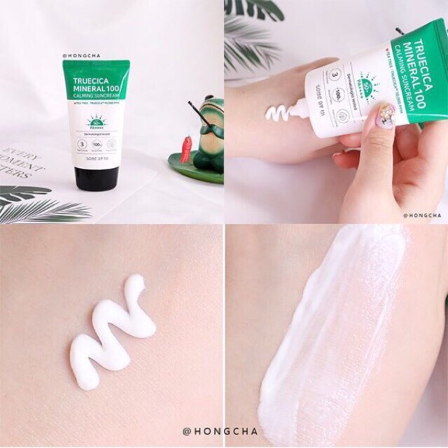 (Mẫu mới nhất 2021) Kem Chống Nắng Dành Cho Da Mụn Some By Mi Truecica Mineral Calming Tone-up Suncreen SPF50+ PA++++