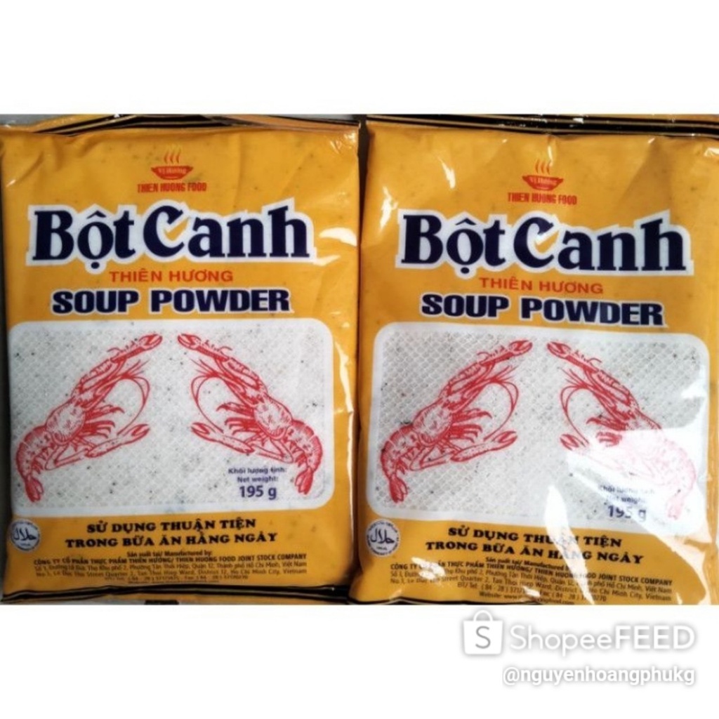 Bột canh cao cấp Thiên Hương gói 195gr