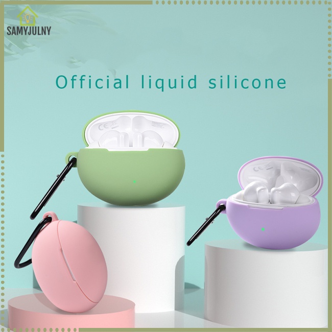 Vỏ Bảo Vệ Hộp Sạc Tai Nghe Bluetooth Không Dây Huawei Freebuds 4i Bằng Silicone Ốp