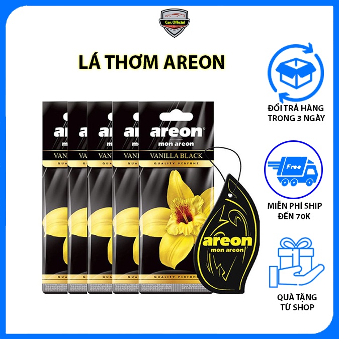 Lá thơm treo xe ô tô MON AREON - Nhập khẩu Bulgaria