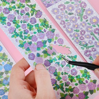 Sticker cute trang trí toploader decor hoa hồng