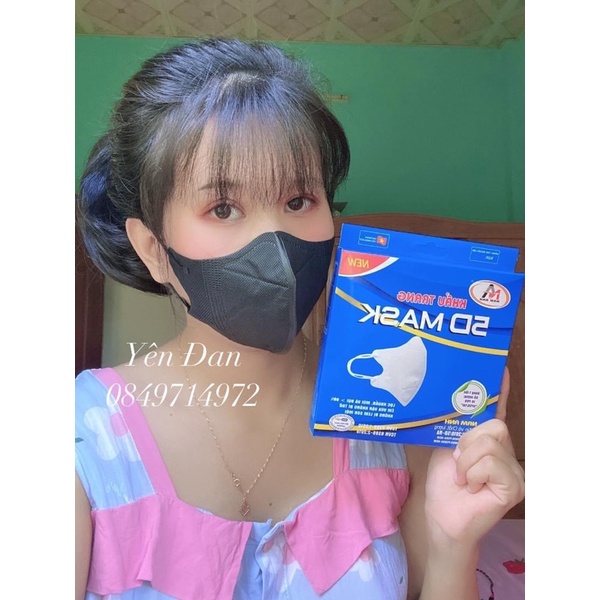 [Buôn Sỉ] Combo 200 Caí Hộp Khẩu Trang 5D Nam Anh