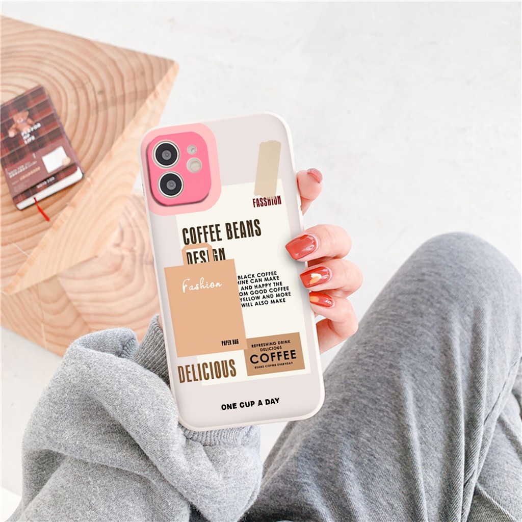 Ốp lưng iphone More Coffee cạnh vuông 6/6plus/6s/6splus/7/7plus/8/8plus/x/xr/xs/11/12/13/pro/max/plus/promax