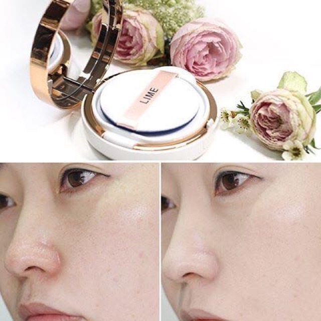 PHẤN NƯỚC CUSHION LIME REAL COVER PINK SPF 50/PA+++