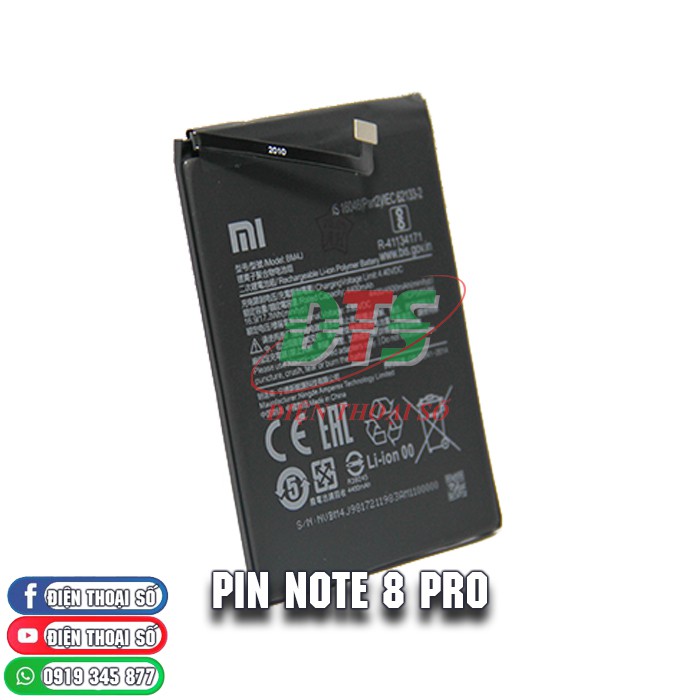 Pin Xiaomi redmi note8 pro