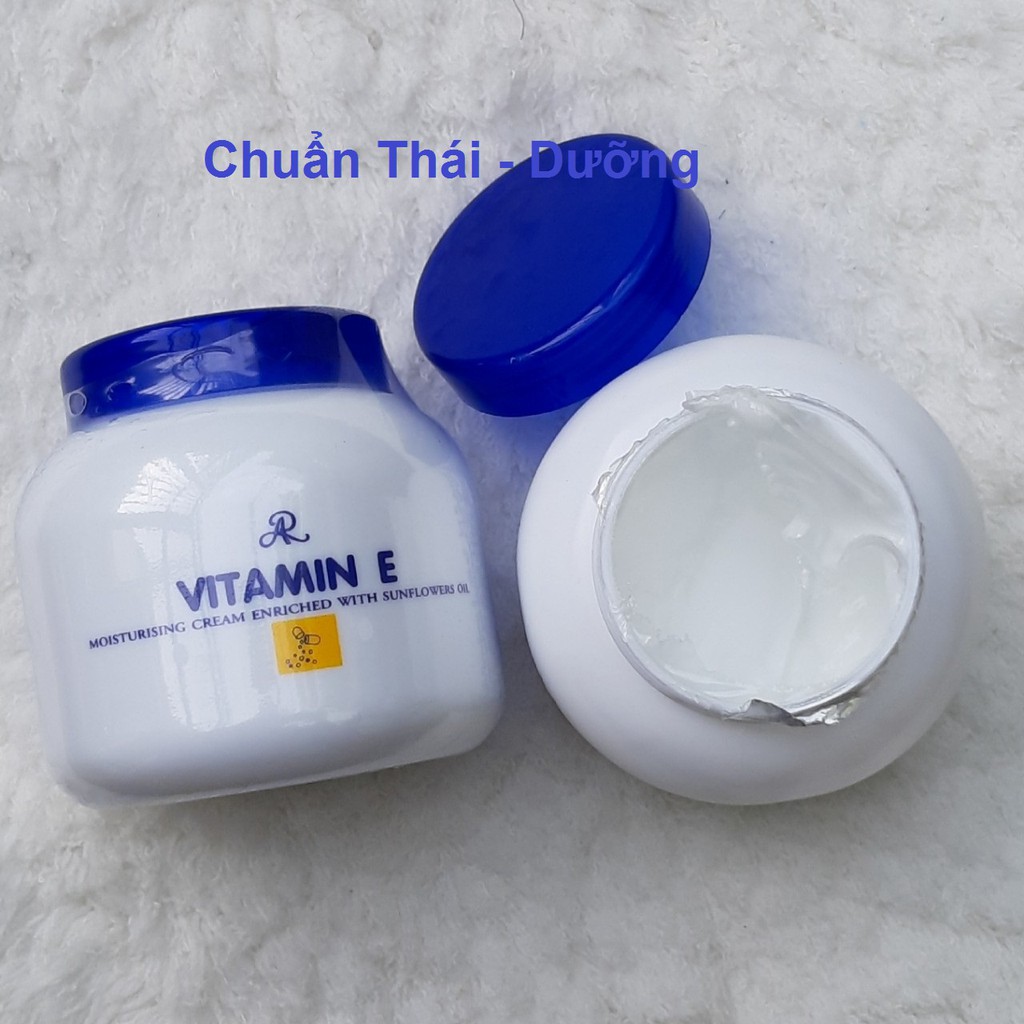 [chuẩn thái] Kem dưỡng trắng da Vitamin E ngọc trai sữa non & lúa mạch 200ml – Thái Lan