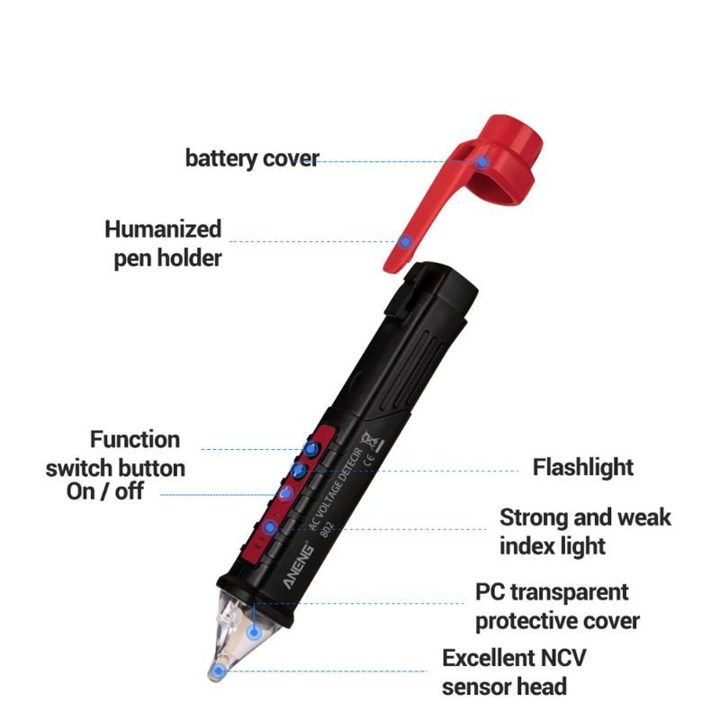 Bút Thử Điện Đa Năng Ac 12v ~ 1000v