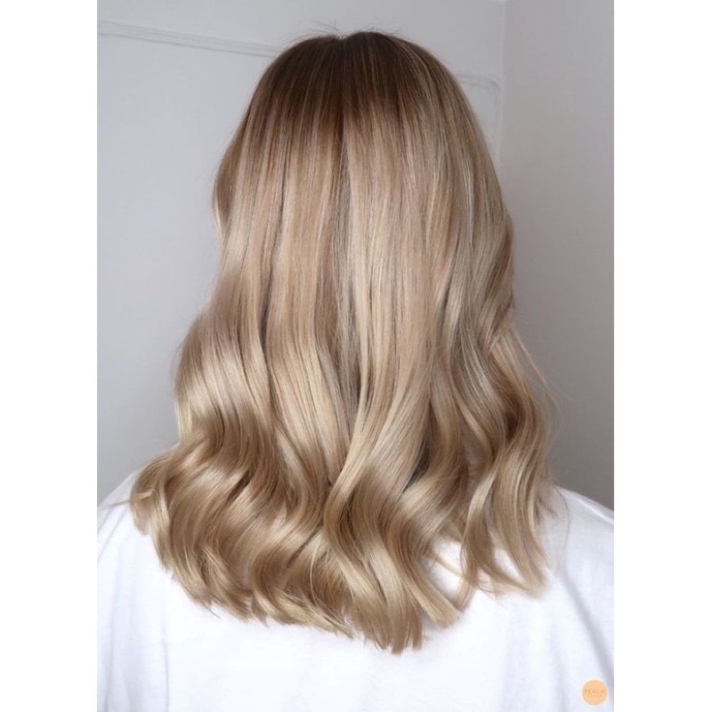 Thuốc Nhuộm Tóc màu Vàng Khói Sáng Very Ligth Ash Blonde 9/1 tại nhà