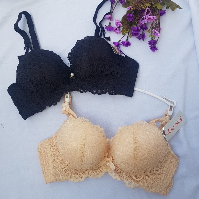 [X5] Áo Lót,Áo Ngực Thái Tiểu Thư SisterHood Độn Dày 4CM - Không Gọng siêu đẩy cao cấp