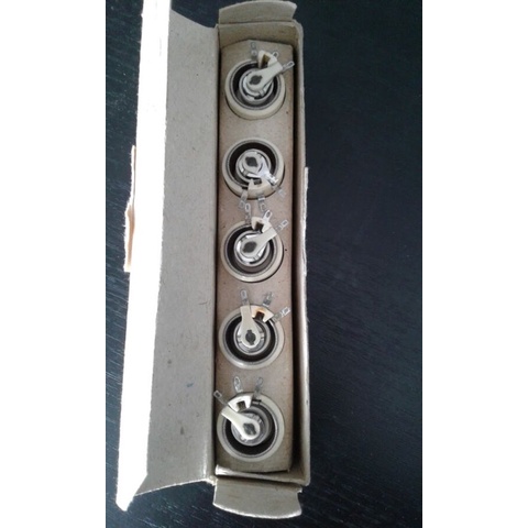 Biến trở  sứ dây quấn 150 ohm 3w Nga NOS