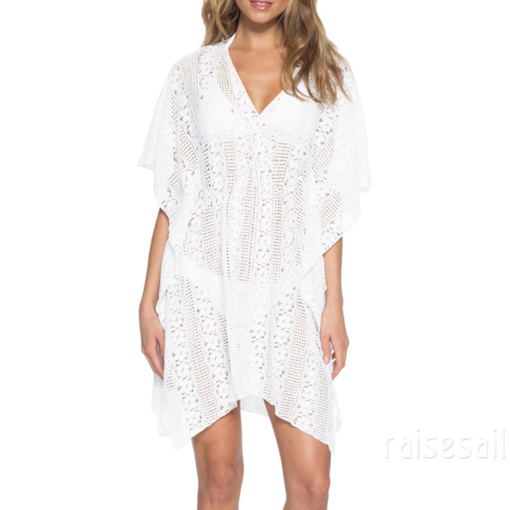 Áo sơ mi cổ chữ V tay ngắn dáng rộng viền ren màu đỏ rượu/trắng/xám/đen cho nữ
 | BigBuy360 - bigbuy360.vn