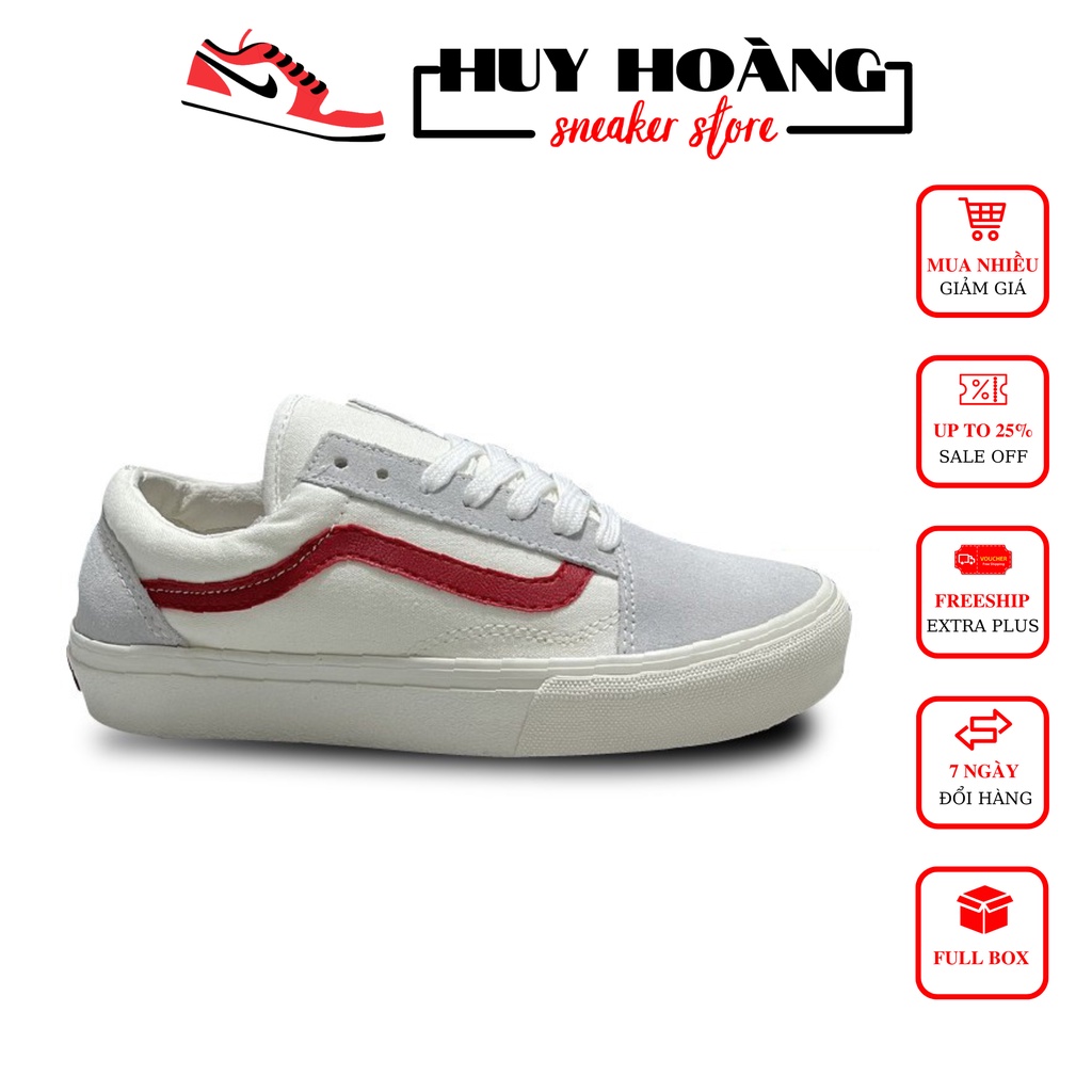 Giày 𝐕𝐀𝐍𝐒 Vault Old Skool - Giày Thể Thao Sneaker Nam Nữ 𝐕𝐀𝐍𝐒 Hàng 11 Chất Lượng Full Bill Box