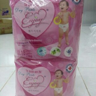 Bỉm quần enjoy s24/m22/l20/xl18/xxl16
