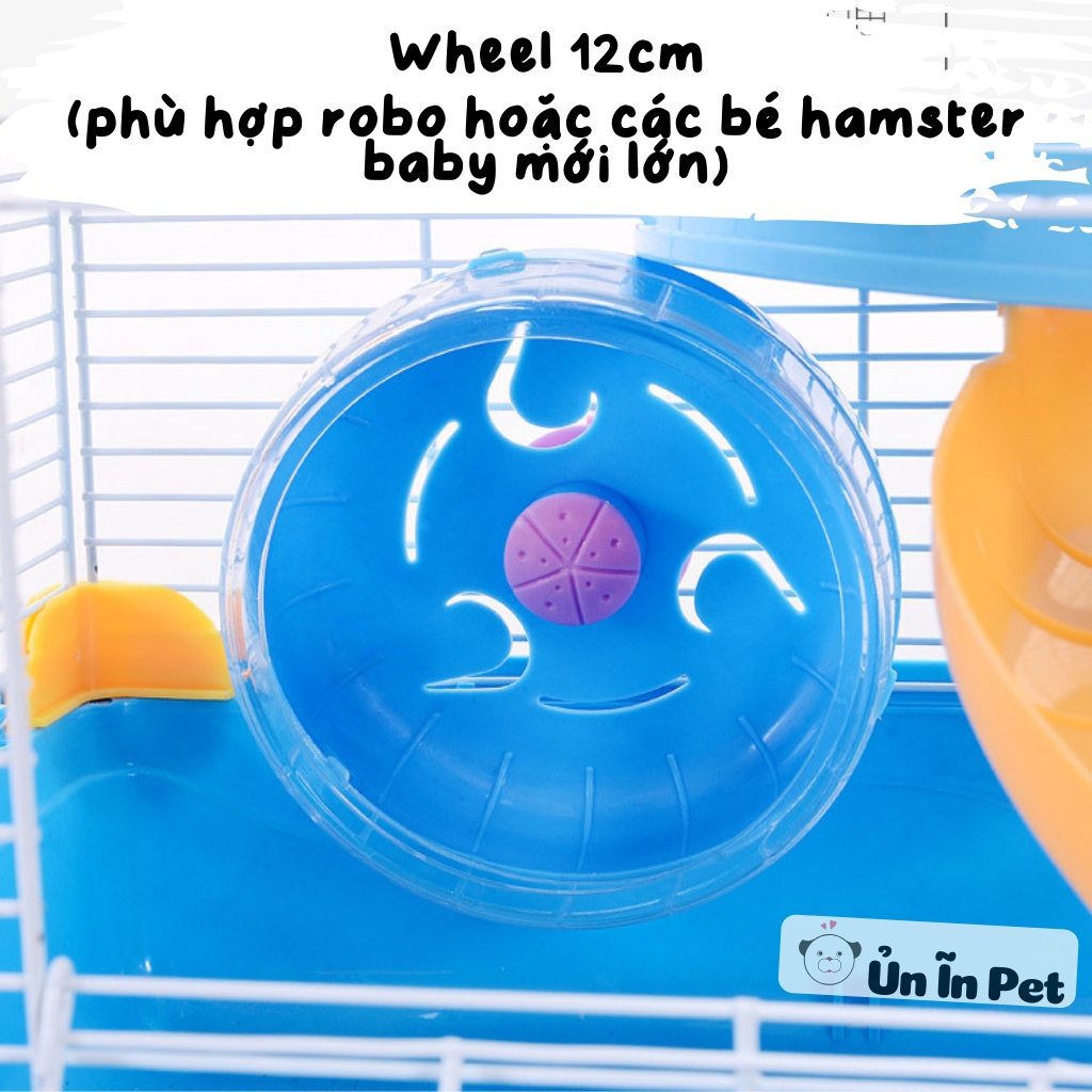 Chuồng hamster, Lồng nắp kính 3 TẦNG SIZE LỚN