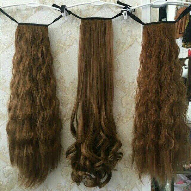 Tóc cột xù và xoăn