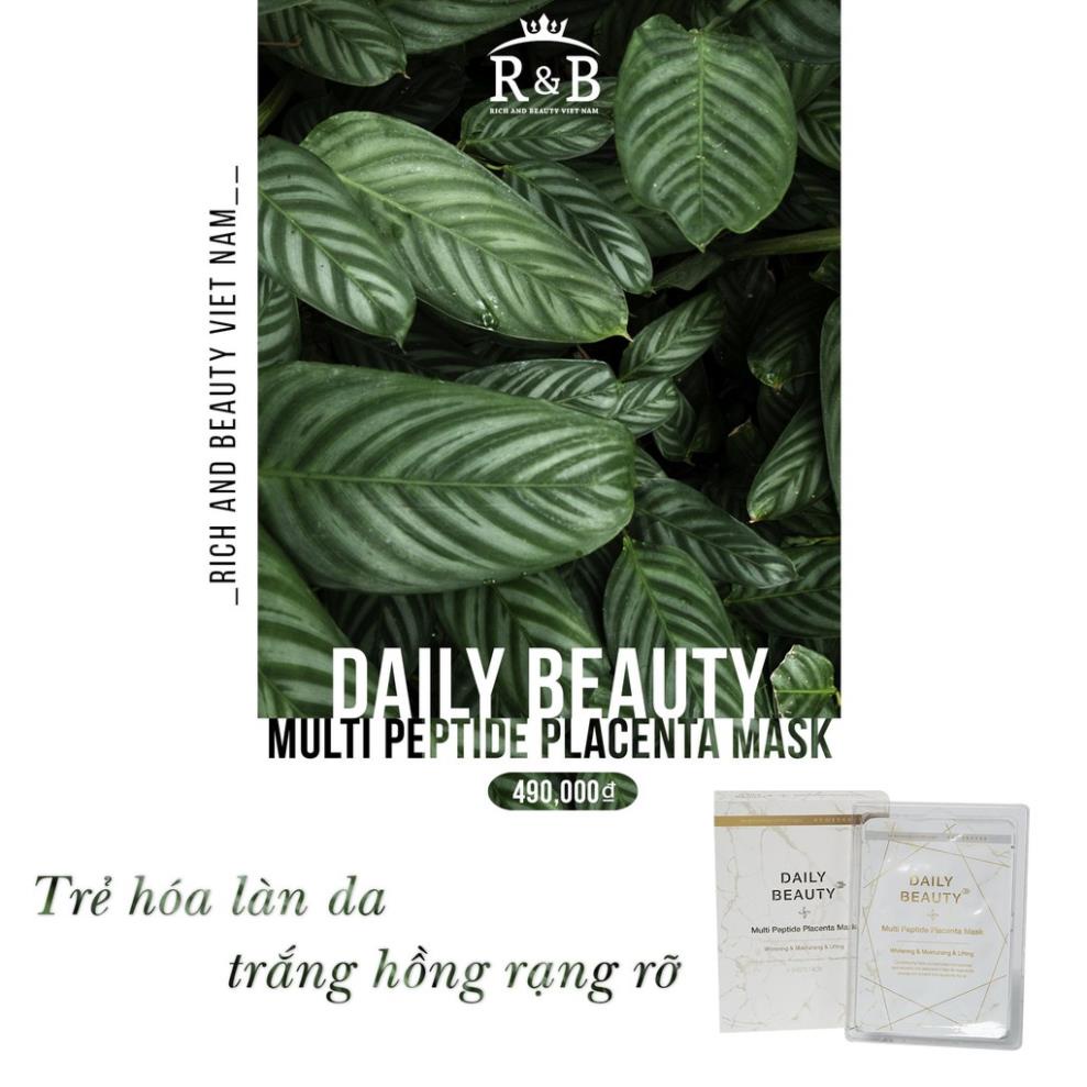 [100% CHÍNH HÃNG] Mặt nạ nhau thai cừu Hàn Quốc Daily Beauty R&B mỹ phẩm chính hãng MN2333