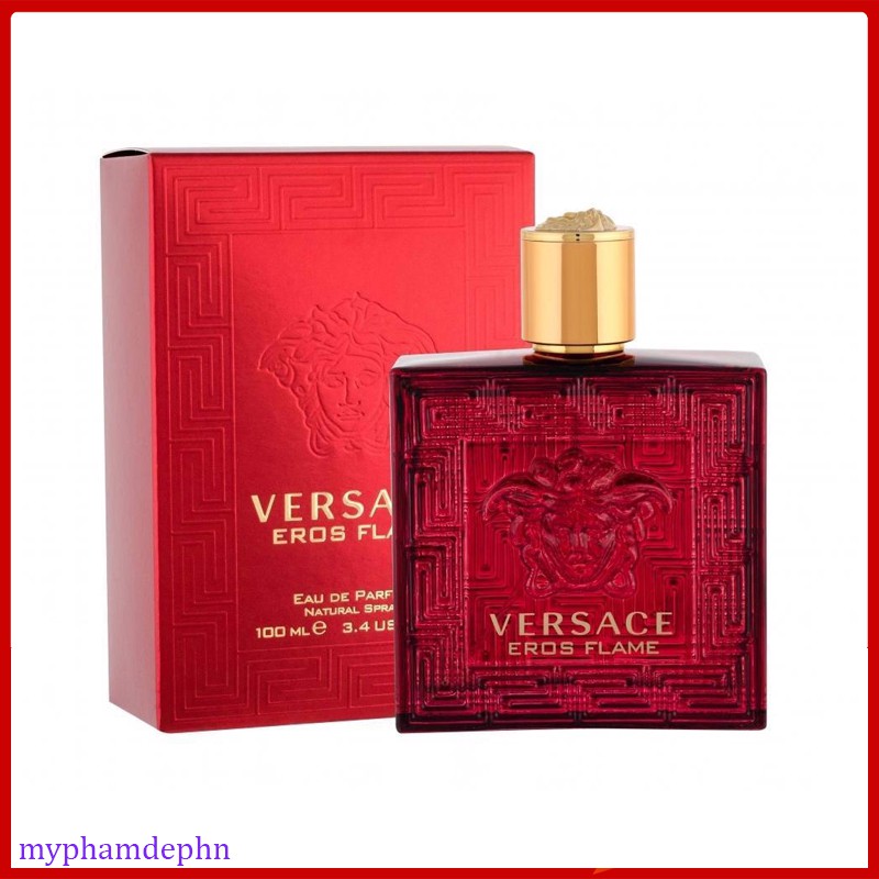 Nước Hoa Nam Versace Eros Flame EDP - Mùi Hương Của Tình Yêu