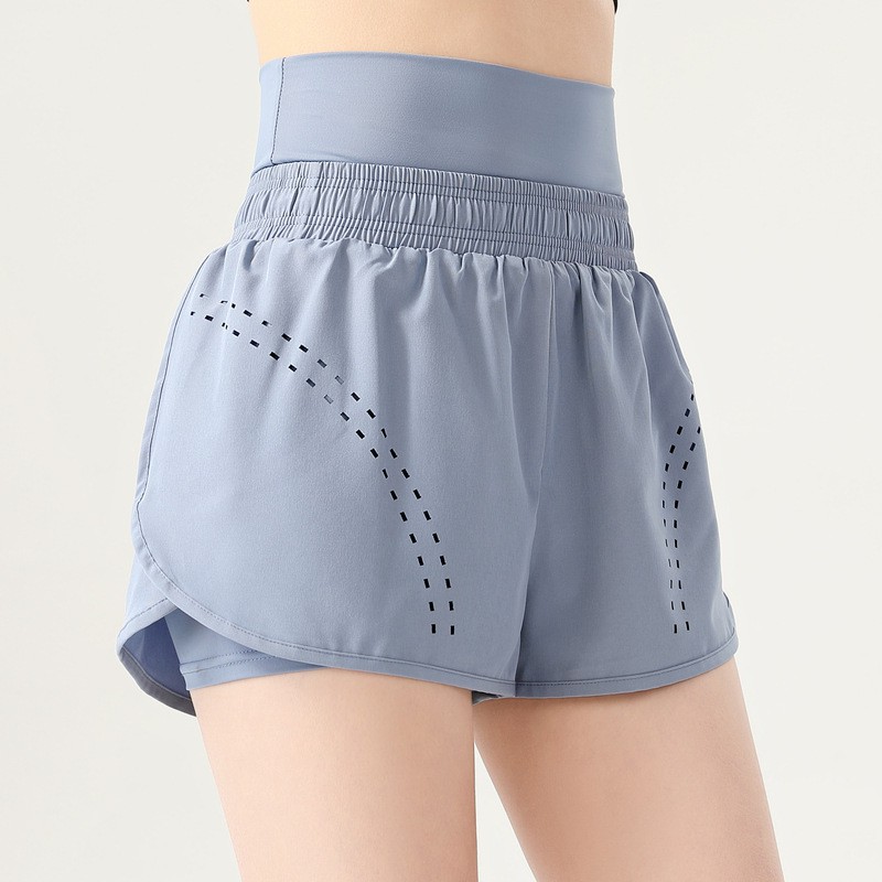 Quần Short Thể Thao Lưng Cao Thiết Kế Thoải Mái Thời Trang Cho Nữ