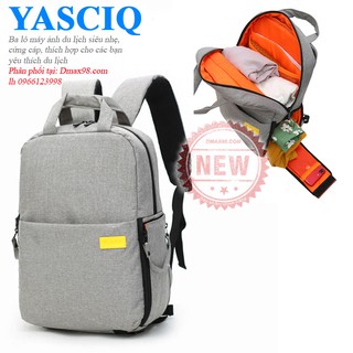 Balo máy ảnh YasciQ-air nhỏ gọn, thanh lịch nhẹ nhàng