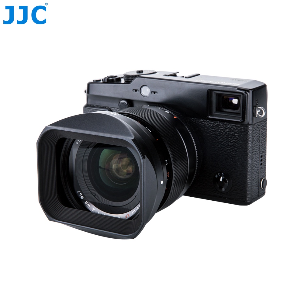 JJC LH-XF16 Loa che nắng bằng hợp kim hình vuông cho ống kính Fuji Fujifilm Fujinon XF 16mm F1.4 R WR