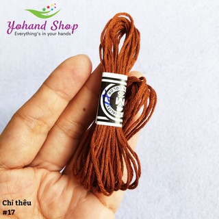 Chỉ thêu tay ( bó 10 tép)