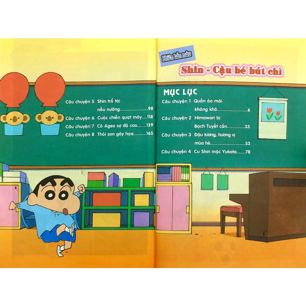 Truyện Tranh - Shin Cậu Bé Bút Chì - Phiên Bản Hoạt Hình Màu