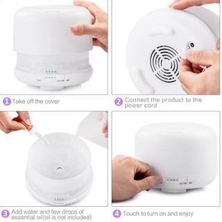 Máy Khuếch Tán Tinh Dầu 💖FREESHIP💖 Máy Phun Sương có Đèn LED đổi màu